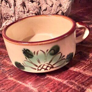 Vintage Korean Stoneware Soup Mug